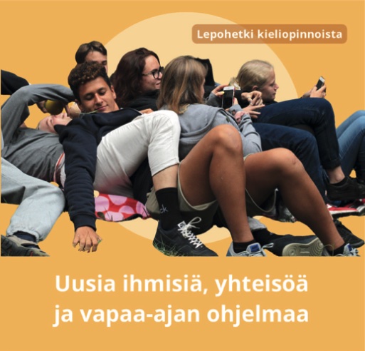 uusia ihmisiä, yhteisöä ja vapaa-ajan ohjelmaa