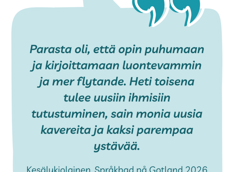 Lue kesälukiokokemuksia palautteista 2026